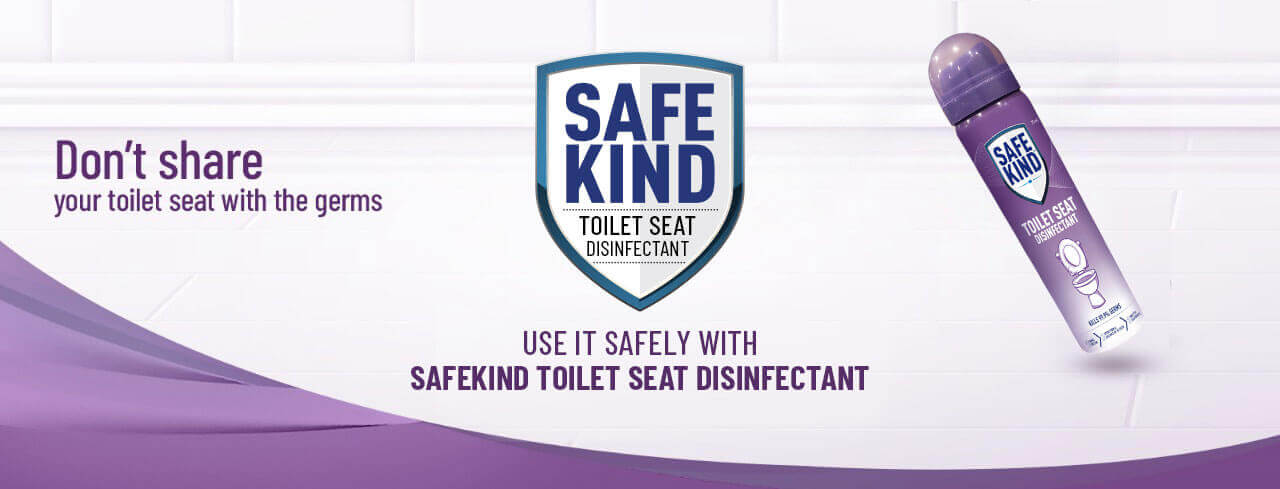 toilet seat sanitizer banner
