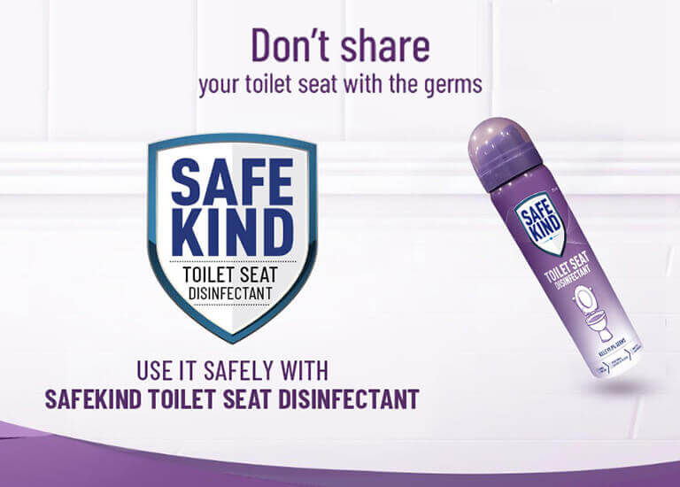 toilet seat sanitizer banner