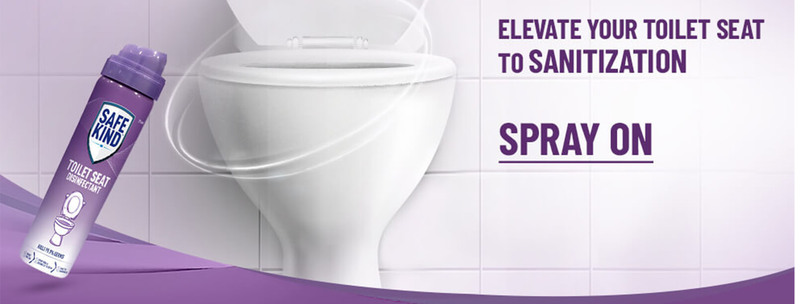 Features of Safekind Toilet Spray